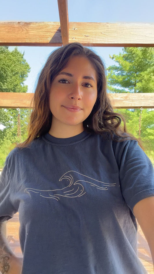 Mightier Then The Waves Tee