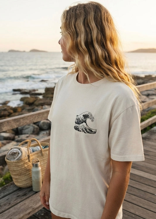 Jesus and The Beach Tee