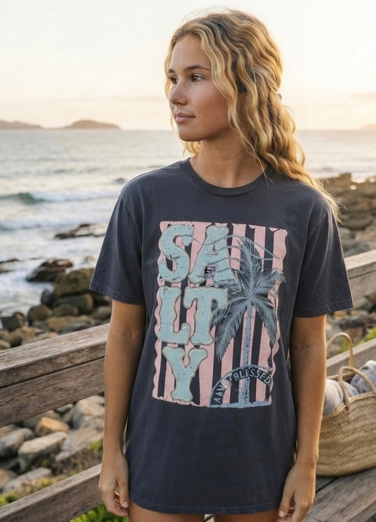 Salty & Blessed Tee