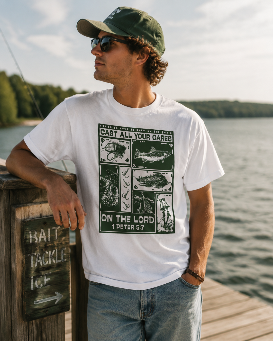 Cast All Your Cares Tee