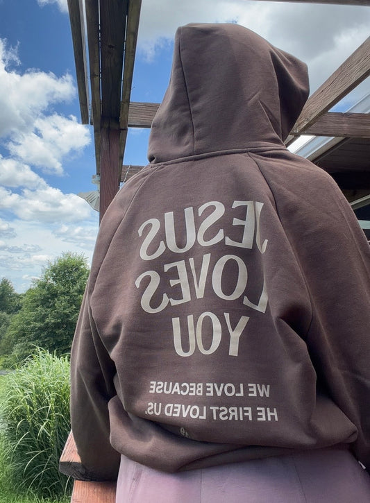 Jesus Loves You Heavyweight Hoodie
