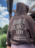 Jesus Loves You Heavyweight Hoodie