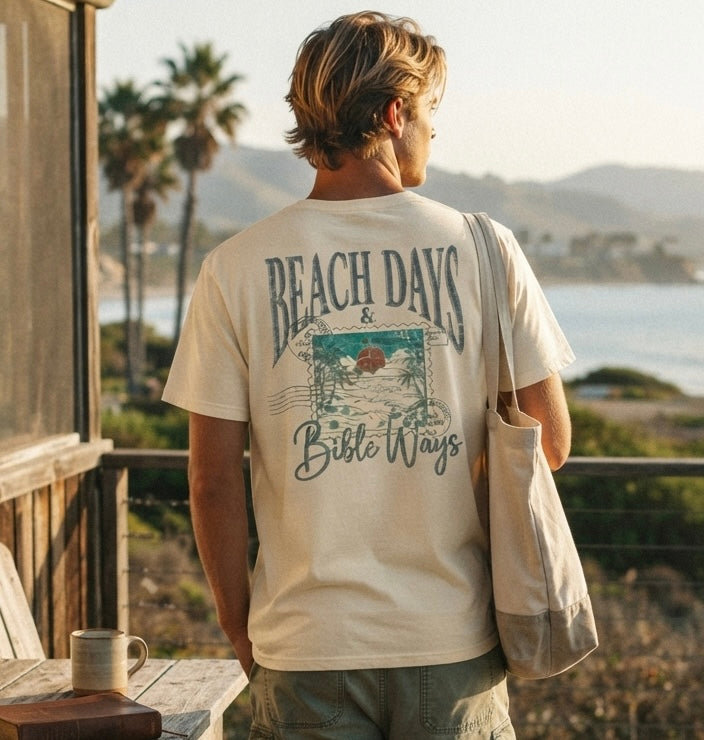 Beach Days & Bible Ways Tee