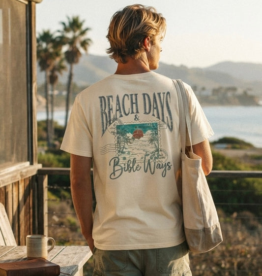 Beach Days & Bible Ways Tee